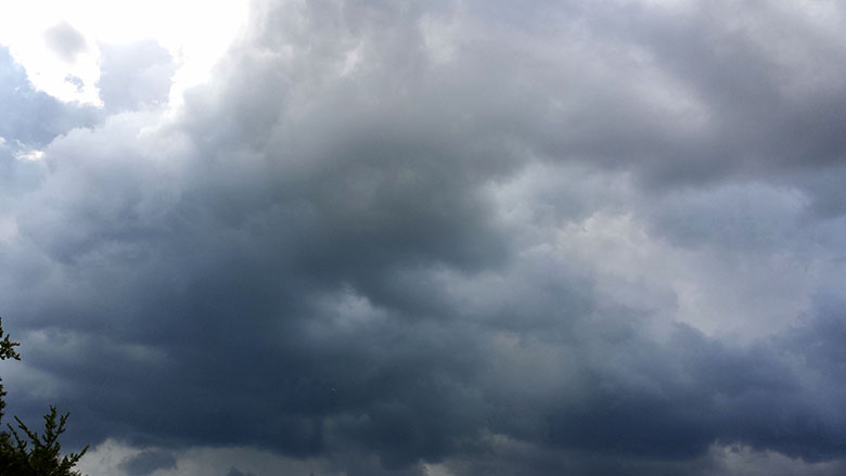 Wolken über Bockum